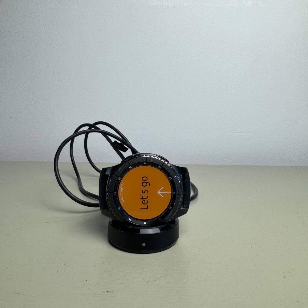 Samsung Gear S3 Frontier Smartwatch Unisex Black SM-R760 Tactical Sport